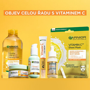 Skin Naturals Vitamin C Serum Cream SPF25 - Rozjasňující krémové sérum